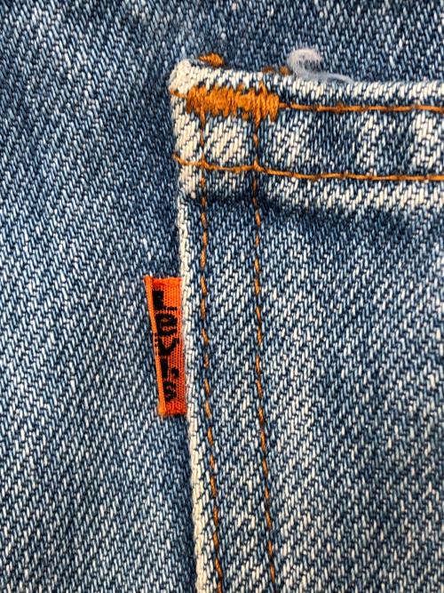 LEVI'S（リーバイス）LEVI'S (リーバイス) 80s 515デニムパンツ 釦裏347 オレンジタブ 1982年11月製 インディゴ サイズ:W31×L33の古着・服飾アイテム