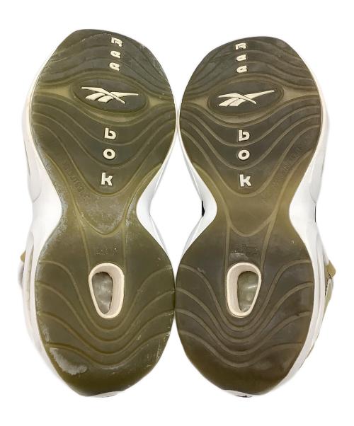 REEBOK（リーボック）REEBOK (リーボック) A BATHING APE (ア ベイシング エイプ) ミタスニーカーズ QUESTION MID BAPE グリーン サイズ:26の古着・服飾アイテム