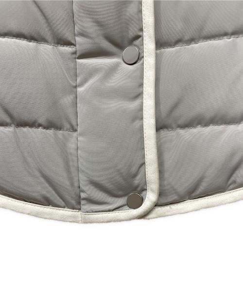FENNEL（フェンネル）FENNEL (フェンネル) ダウンベスト グレー サイズ:9号の古着・服飾アイテム