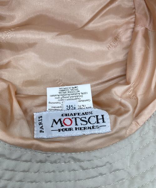 HERMES（エルメス）HERMES (エルメス) バケットハット グレー サイズ:56の古着・服飾アイテム