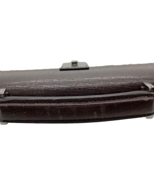 GUCCI（グッチ）GUCCI (グッチ) GG ビジネスバッグ ブラウンの古着・服飾アイテム