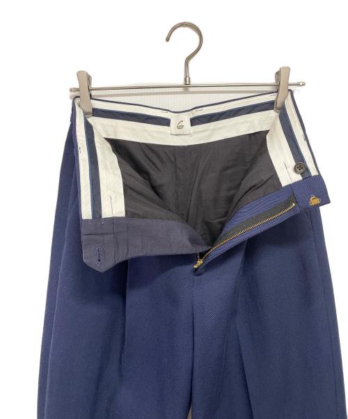 6(ROKU) BEAUTY&YOUTH（ロク ビューティーアンドユース）6(ROKU) BEAUTY&YOUTH (ロク ビューティーアンドユース) スラックス ネイビー サイズ:36の古着・服飾アイテム