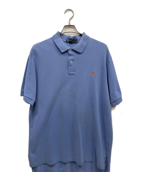 POLO（ポロ）POLO (ポロ) 半袖ポロシャツ スカイブルー サイズ:XLの古着・服飾アイテム