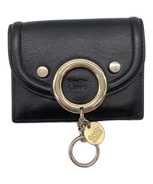 SEE BY CHLOE（シーバイクロエ）SEE BY CHLOE (シーバイクロエ) パスケース ブラックの古着・服飾アイテム