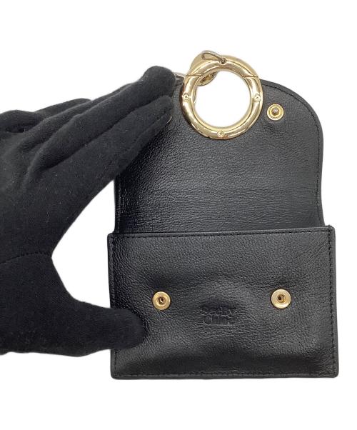 SEE BY CHLOE（シーバイクロエ）SEE BY CHLOE (シーバイクロエ) パスケース ブラックの古着・服飾アイテム