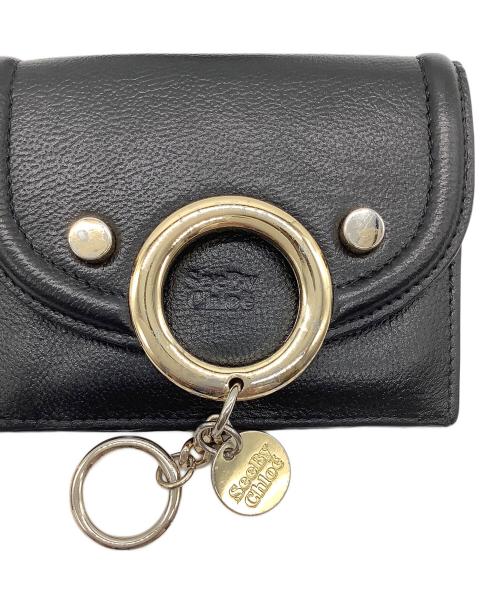 SEE BY CHLOE（シーバイクロエ）SEE BY CHLOE (シーバイクロエ) パスケース ブラックの古着・服飾アイテム