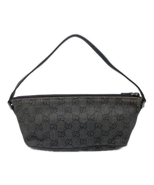 GUCCI（グッチ）GUCCI (グッチ) GGキャンバス アクセサリーポーチ グレーの古着・服飾アイテム