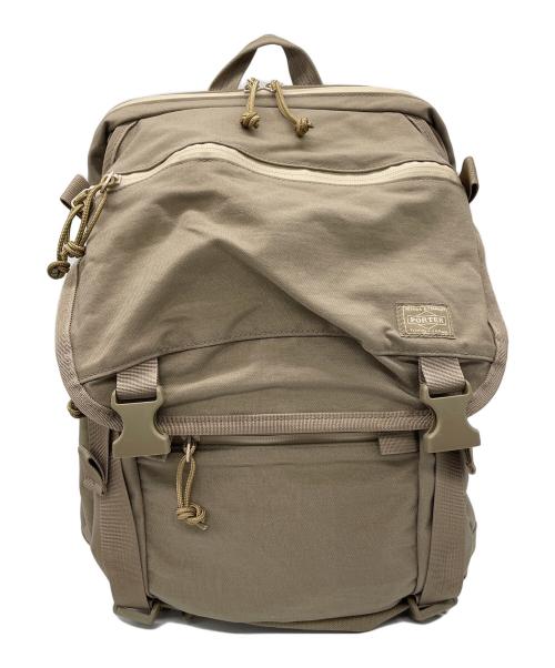 PORTER（ポーター）PORTER (ポーター) クランカーズ リュック ベージュの古着・服飾アイテム