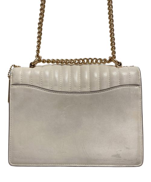 COACH（コーチ）COACH (コーチ) クレアリニアキルティング2WAYショルダーバッグ アイボリーの古着・服飾アイテム