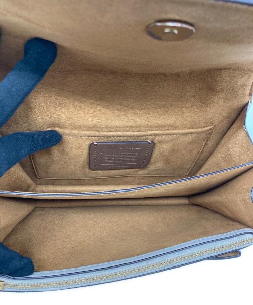 COACH（コーチ）COACH (コーチ) クレアリニアキルティング2WAYショルダーバッグ アイボリーの古着・服飾アイテム