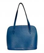 LOUIS VUITTONルイ ヴィトン）の古着「エピ リュサック／トートバッグ」｜ブルー