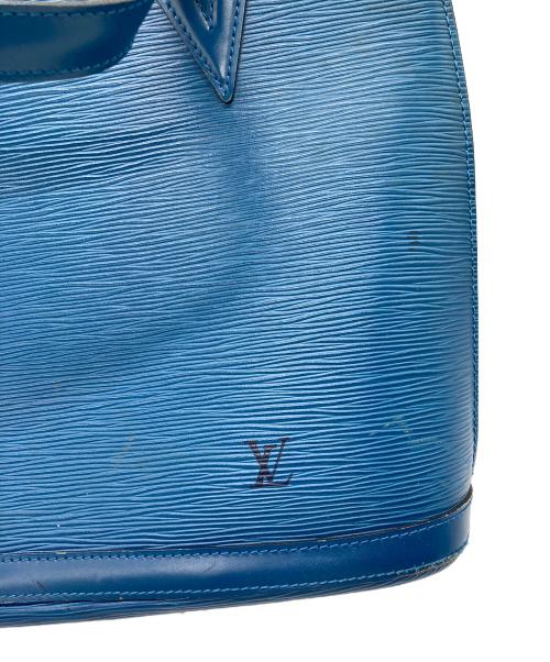 LOUIS VUITTON（ルイ ヴィトン）LOUIS VUITTON (ルイ ヴィトン) エピ リュサック／トートバッグ ブルーの古着・服飾アイテム