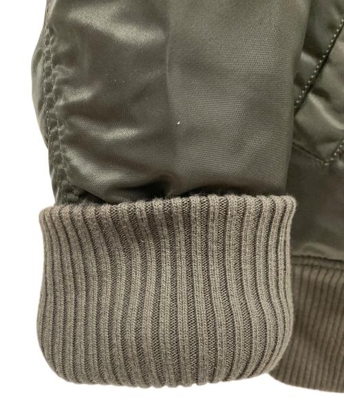 ALPHA（アルファ）ALPHA (アルファ) MA-1ジャケット グリーン サイズ:MEDIUMの古着・服飾アイテム