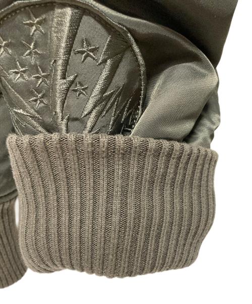 ALPHA（アルファ）ALPHA (アルファ) MA-1ジャケット グリーン サイズ:MEDIUMの古着・服飾アイテム