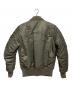 ALPHA (アルファ) MA-1ジャケット グリーン サイズ:MEDIUM：9000円