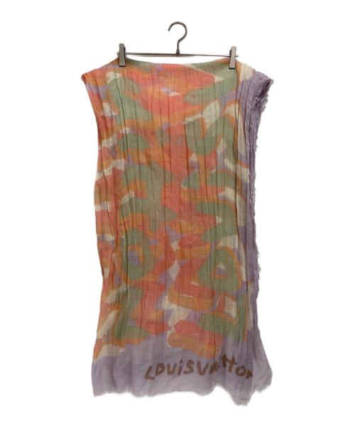 LOUIS VUITTON（ルイ ヴィトン）LOUIS VUITTON (ルイ ヴィトン) ストール パープルの古着・服飾アイテム