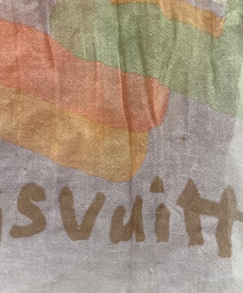 LOUIS VUITTON（ルイ ヴィトン）LOUIS VUITTON (ルイ ヴィトン) ストール パープルの古着・服飾アイテム