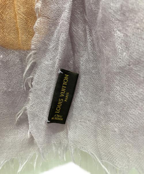 LOUIS VUITTON（ルイ ヴィトン）LOUIS VUITTON (ルイ ヴィトン) ストール パープルの古着・服飾アイテム