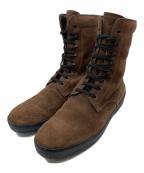 TOD'Sトッズ）の古着「レースアップブーツ」｜ブラウン