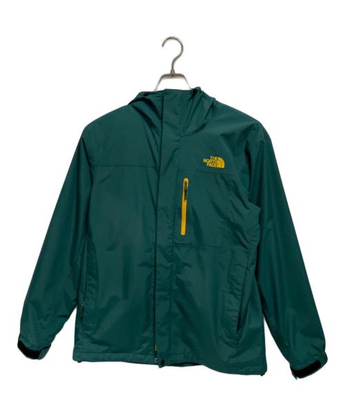 THE NORTH FACE（ザ ノース フェイス）THE NORTH FACE (ザ ノース フェイス) マウンテンパーカー グリーン×イエロー サイズ:Mの古着・服飾アイテム