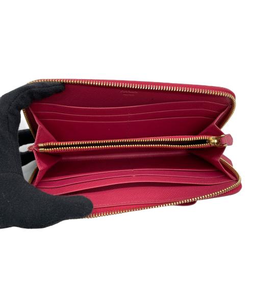 PRADA（プラダ）PRADA (プラダ) 長財布 ショッキングピンクの古着・服飾アイテム