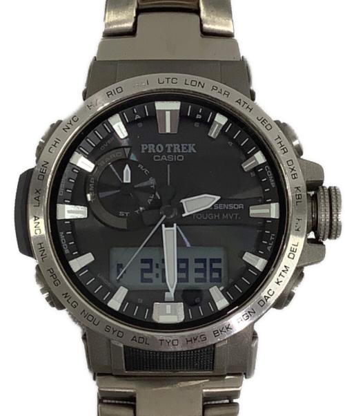 CASIO（カシオ）CASIO (カシオ) PRO TREK Climber Line PRW-60T-7AJF グレーの古着・服飾アイテム