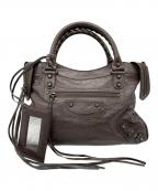 BALENCIAGAバレンシアガ）の古着「ザ・タウン ハンドバッグ」｜ブラウン
