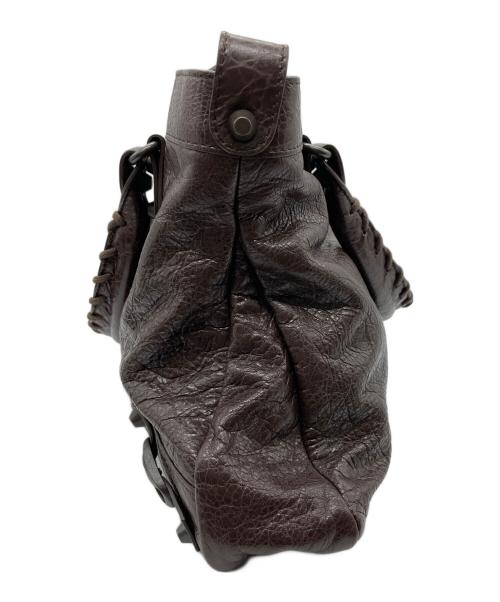BALENCIAGA（バレンシアガ）BALENCIAGA (バレンシアガ) ザ・タウン ハンドバッグ ブラウンの古着・服飾アイテム
