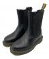 Dr.Martens（ドクターマーチン）の古着「チェルシーサイドゴアブーツ」｜ブラック×イエロー