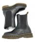 中古・古着 Dr.Martens (ドクターマーチン) チェルシーサイドゴアブーツ ブラック×イエロー サイズ:UK3：10000円
