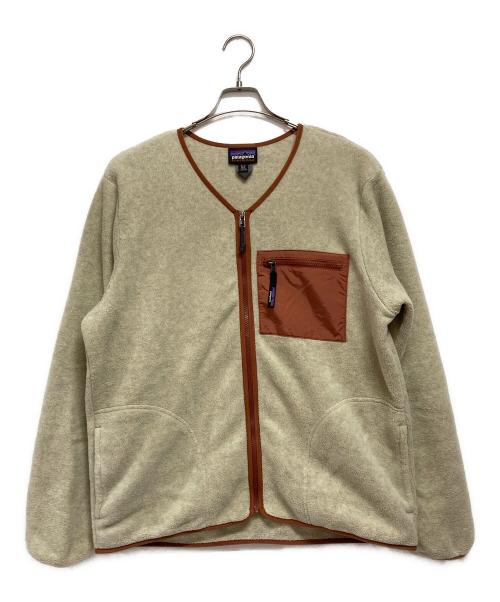 Patagonia（パタゴニア）Patagonia (パタゴニア) シンチラカーディガン ベージュ サイズ:XLの古着・服飾アイテム