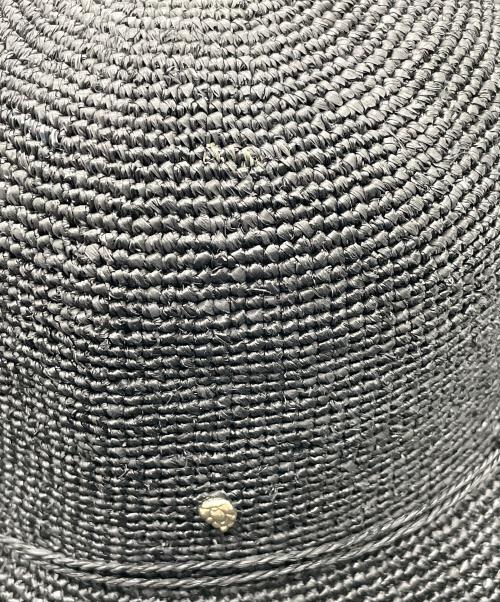 HELEN KAMINSKI（ヘレンカミンスキー）HELEN KAMINSKI (ヘレンカミンスキー) ストローハット ブラックの古着・服飾アイテム