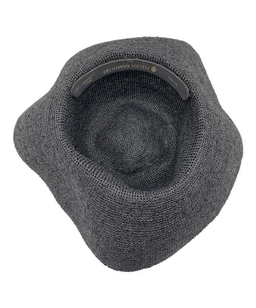 HELEN KAMINSKI（ヘレンカミンスキー）HELEN KAMINSKI (ヘレンカミンスキー) ストローハット ブラックの古着・服飾アイテム