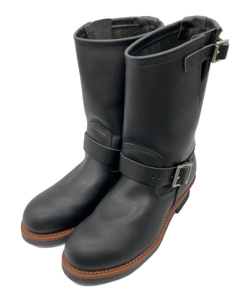 RED WING（レッドウィング）RED WING (レッドウィング) エンジニアブーツ ブラック サイズ:UK 7 1/2の古着・服飾アイテム