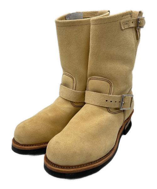 RED WING（レッドウィング）RED WING (レッドウィング) エンジニアブーツ ベージュ サイズ:UK 71/2の古着・服飾アイテム