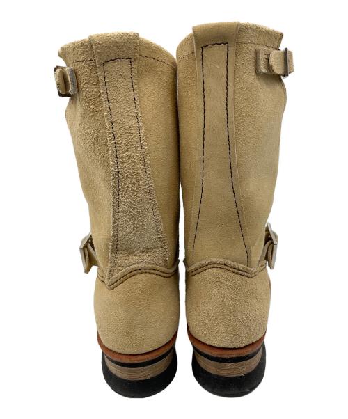 RED WING（レッドウィング）RED WING (レッドウィング) エンジニアブーツ ベージュ サイズ:UK 71/2の古着・服飾アイテム