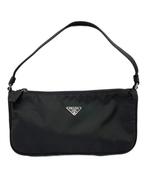 PRADA（プラダ）PRADA (プラダ) ポーチ ブラックの古着・服飾アイテム