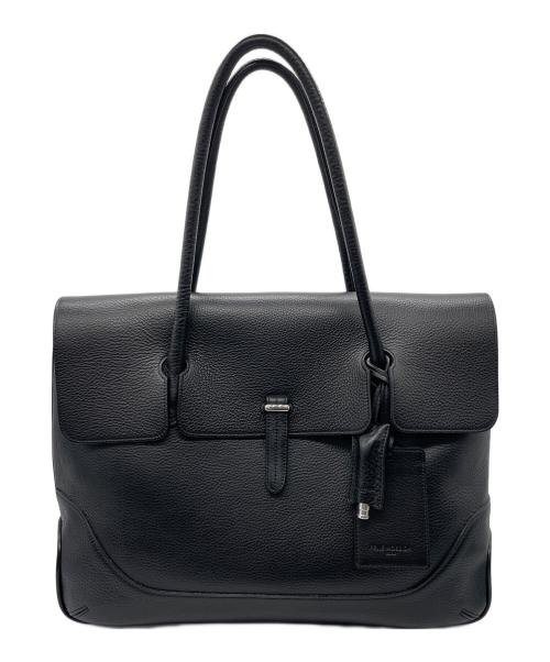 PELLE MORBIDA（ペッレモルビダ）PELLE MORBIDA (ペッレモルビダ) メイデンヴォヤージュ/フラップトートバッグ ブラックの古着・服飾アイテム