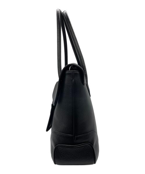 PELLE MORBIDA（ペッレモルビダ）PELLE MORBIDA (ペッレモルビダ) メイデンヴォヤージュ/フラップトートバッグ ブラックの古着・服飾アイテム