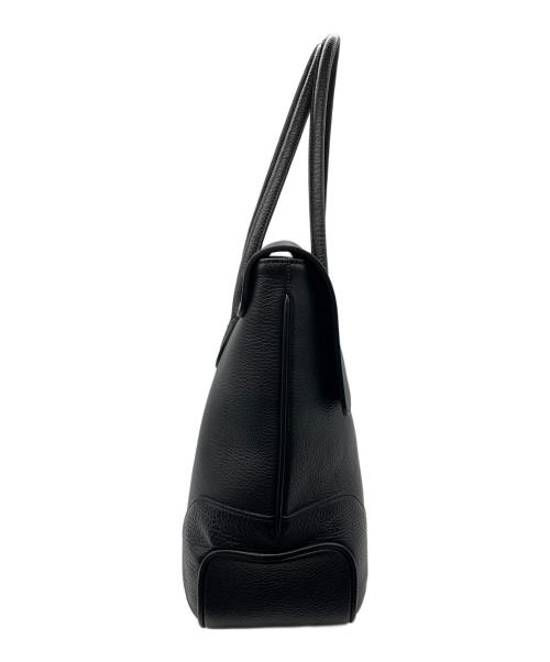 PELLE MORBIDA（ペッレモルビダ）PELLE MORBIDA (ペッレモルビダ) メイデンヴォヤージュ/フラップトートバッグ ブラックの古着・服飾アイテム