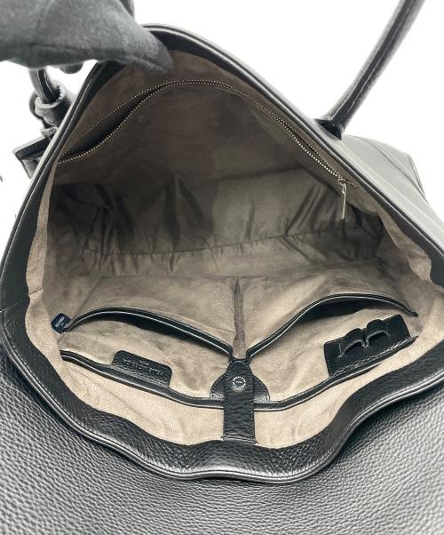 PELLE MORBIDA（ペッレモルビダ）PELLE MORBIDA (ペッレモルビダ) メイデンヴォヤージュ/フラップトートバッグ ブラックの古着・服飾アイテム