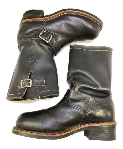 CHIPPEWA（チペワ）CHIPPEWA (チペワ) エンジニアブーツ ブラック サイズ:8Eの古着・服飾アイテム