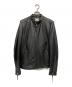 nano・universe（ナノ・ユニバース）の古着「レザージャケット」｜ブラック