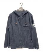 MOMOTARO JEANS桃太郎ジーンズ）の古着「ジップパーカー」｜ネイビー