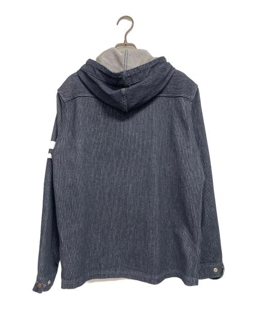 MOMOTARO JEANS（桃太郎ジーンズ）MOMOTARO JEANS (桃太郎ジーンズ) ジップパーカー ネイビー サイズ:38の古着・服飾アイテム