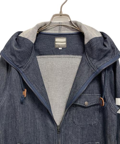 MOMOTARO JEANS（桃太郎ジーンズ）MOMOTARO JEANS (桃太郎ジーンズ) ジップパーカー ネイビー サイズ:38の古着・服飾アイテム