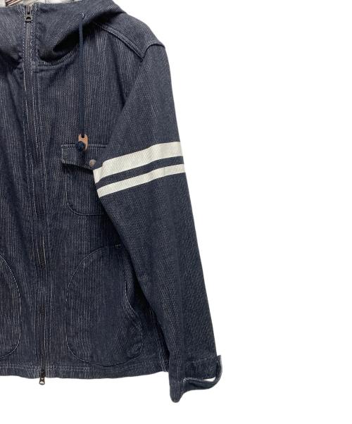 MOMOTARO JEANS（桃太郎ジーンズ）MOMOTARO JEANS (桃太郎ジーンズ) ジップパーカー ネイビー サイズ:38の古着・服飾アイテム