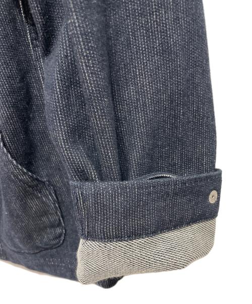 MOMOTARO JEANS（桃太郎ジーンズ）MOMOTARO JEANS (桃太郎ジーンズ) ジップパーカー ネイビー サイズ:38の古着・服飾アイテム