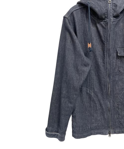 MOMOTARO JEANS（桃太郎ジーンズ）MOMOTARO JEANS (桃太郎ジーンズ) ジップパーカー ネイビー サイズ:38の古着・服飾アイテム