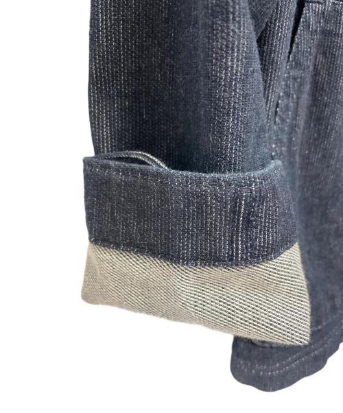 MOMOTARO JEANS（桃太郎ジーンズ）MOMOTARO JEANS (桃太郎ジーンズ) ジップパーカー ネイビー サイズ:38の古着・服飾アイテム